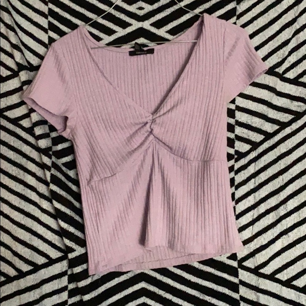 Purple forever 21 shirt